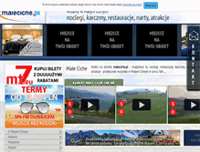 Tablet Screenshot of maleciche.pl